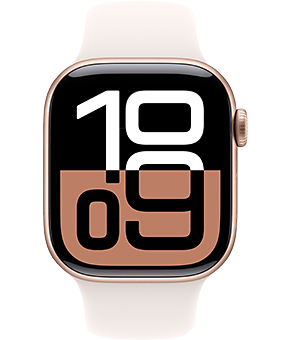 apple watch 10 42mm aluminium rosegold sportband blassrosa 1