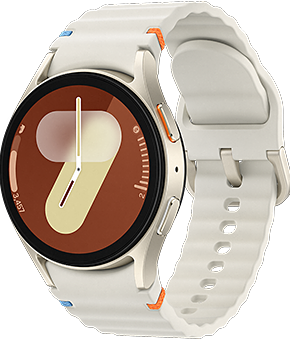 samsung galaxy watch7 lte 40mm cream vorne