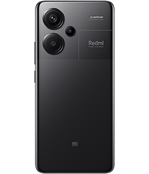 Xiaomi Redmi Note 13 Pro Plus 5G Midnight Black hinten