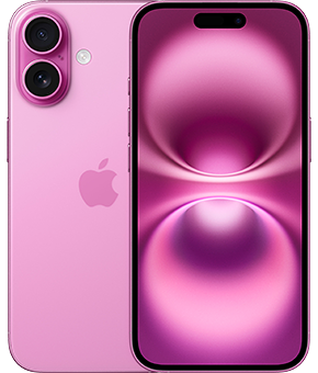 apple iphone 16 pink vorne