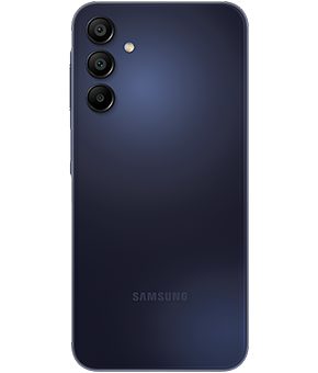 samsung galaxy a15 5g blue black hinten