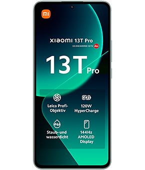 xiaomi 13t pro green vorne